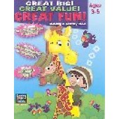 Great Big! Great Value! Great Fun!: Coloring & Activity Book Ages 3-5